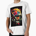Football Helmet Pop Art T-Shirt - Casual Everyday Wear Unisex - T-Shirt, Sweatshirt, Hoodie