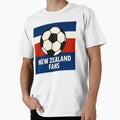 Soccer World Cup Fans New Zealand T-Shirt - Trendy Graphic Men Women - T-Shirt, Sweatshirt, Hoodie