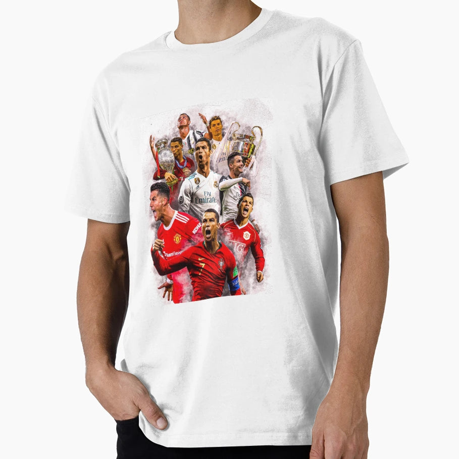 Cristiano Ronaldo Goat T-Shirt - Novelty Apparel Unisex - T-Shirt, Sweatshirt, Hoodie