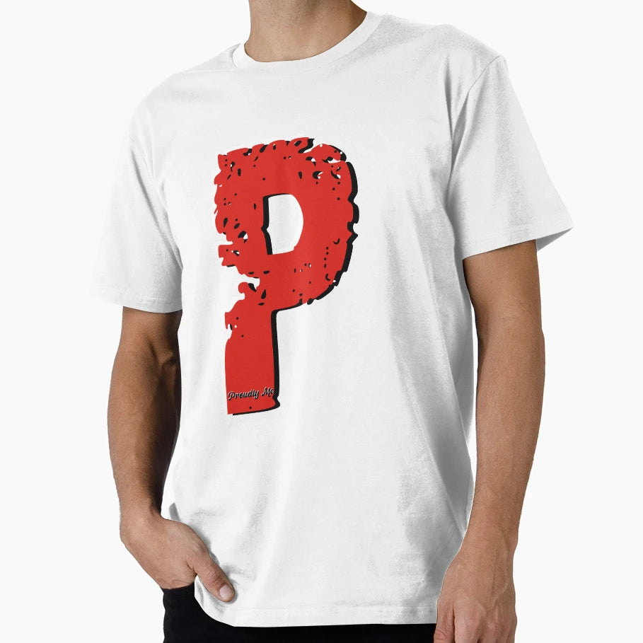 Initials P T-Shirt - Streetwear Style for Adults - T-Shirt, Sweatshirt, Hoodie