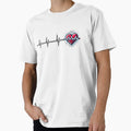 Iconic Pulse Heartbeat T-Shirt - Custom Art Print Unisex - T-Shirt, Sweatshirt, Hoodie