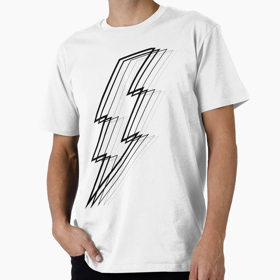 Lightning Bolt T-Shirt - Custom Art Print for Adults - T-Shirt, Sweatshirt, Hoodie