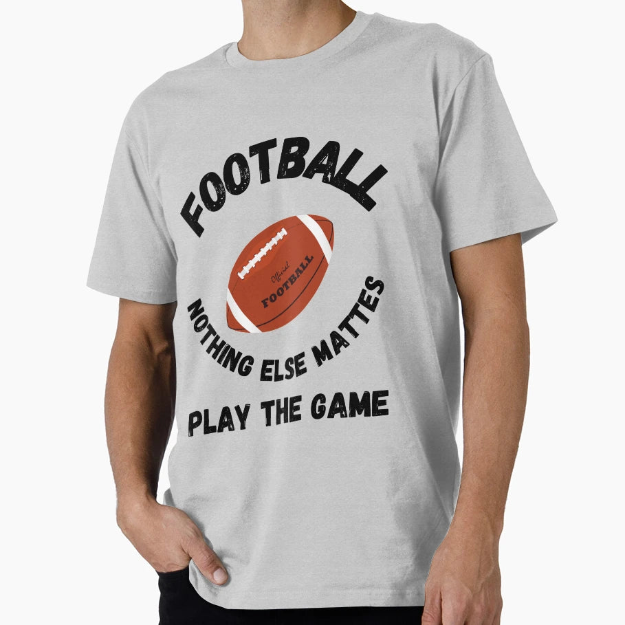 Football Football Meme Play Game T-Shirt - Trendy Graphic for Adults - T-Shirt, Sweatshirt, Hoodie