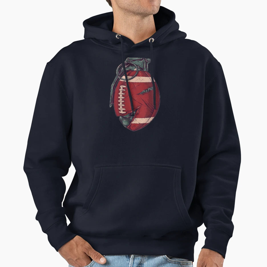Super Bowl American Football Nfl Hoodie - Custom Art Print Men Women - T-Shirt, Sweatshirt, Hoodie