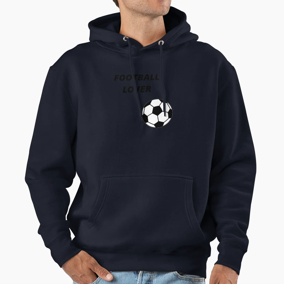 Football Lover Hoodie - Aesthetic Graphic Men Women - T-Shirt, Sweatshirt, Hoodie