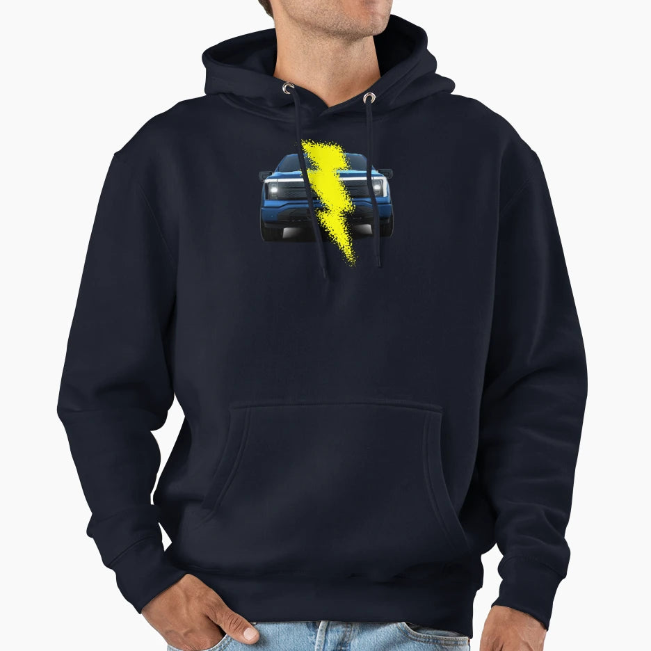 Ford F 150 Lightning Hoodie - Streetwear Style for Adults - T-Shirt, Sweatshirt, Hoodie