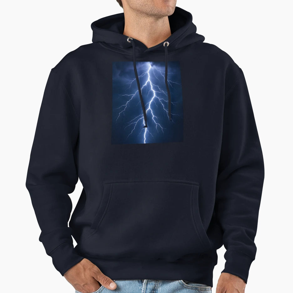 Lightning Hoodie - Streetwear Style Unisex - T-Shirt, Sweatshirt, Hoodie