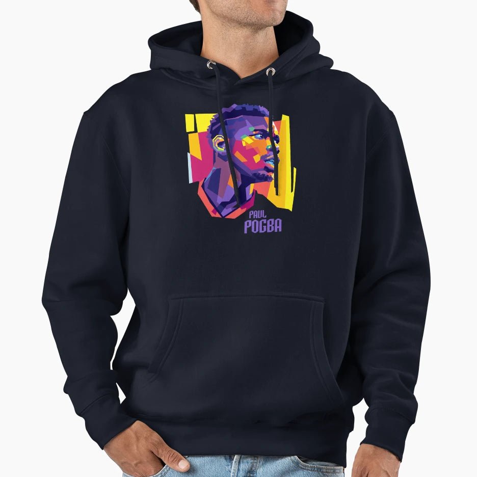 Paul Pogba Art Gift Fans Hoodie - Trendy Graphic Men Women - T-Shirt, Sweatshirt, Hoodie