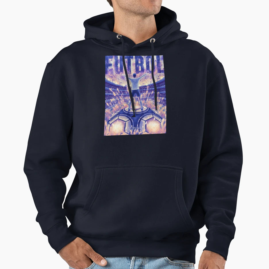 Soccer Hoodie - Fun Novelty Design Men Women - T-Shirt, Sweatshirt, Hoodie