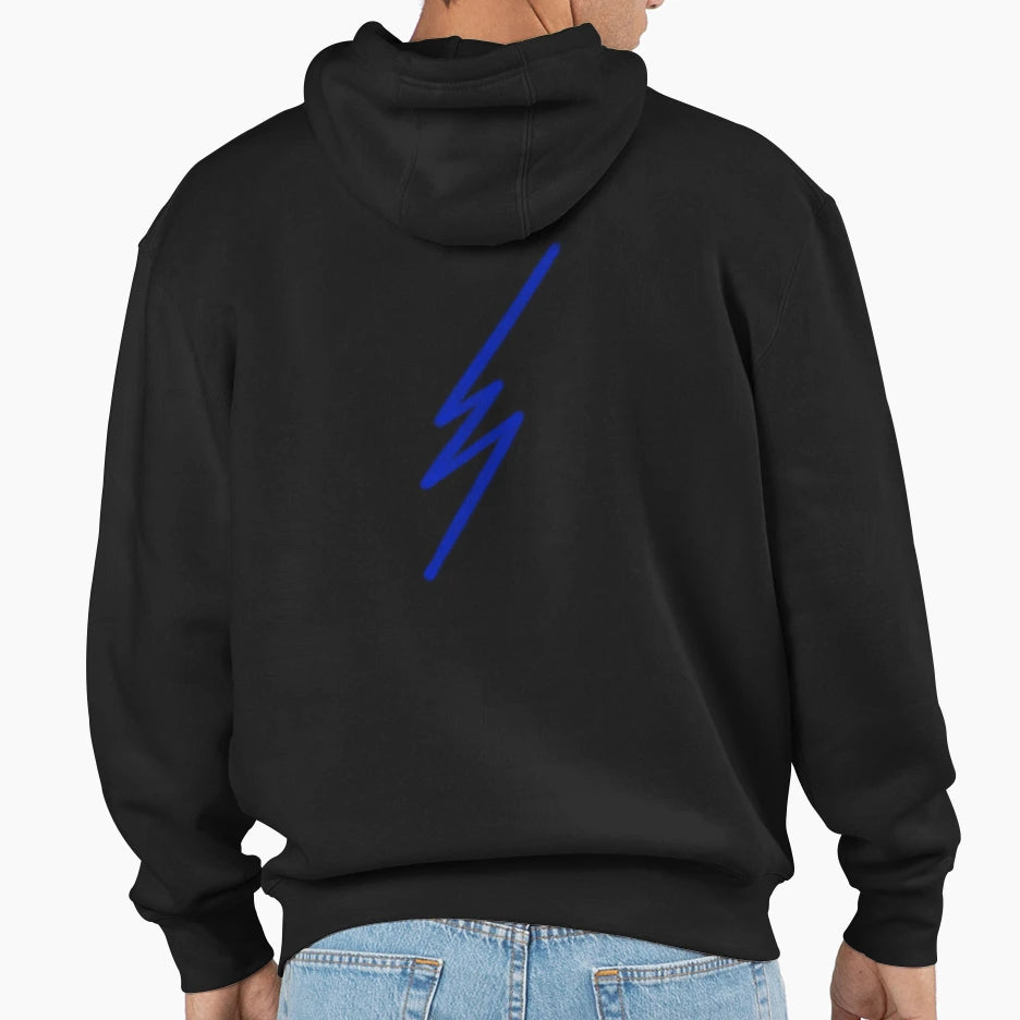 Lightning Strike Hoodie - Novelty Apparel Unisex - T-Shirt, Sweatshirt, Hoodie