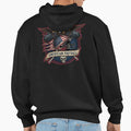 American Football Eagle Warrior Patriotic Hoodie - Streetwear Style Unisex - T-Shirt, Sweatshirt, Hoodie