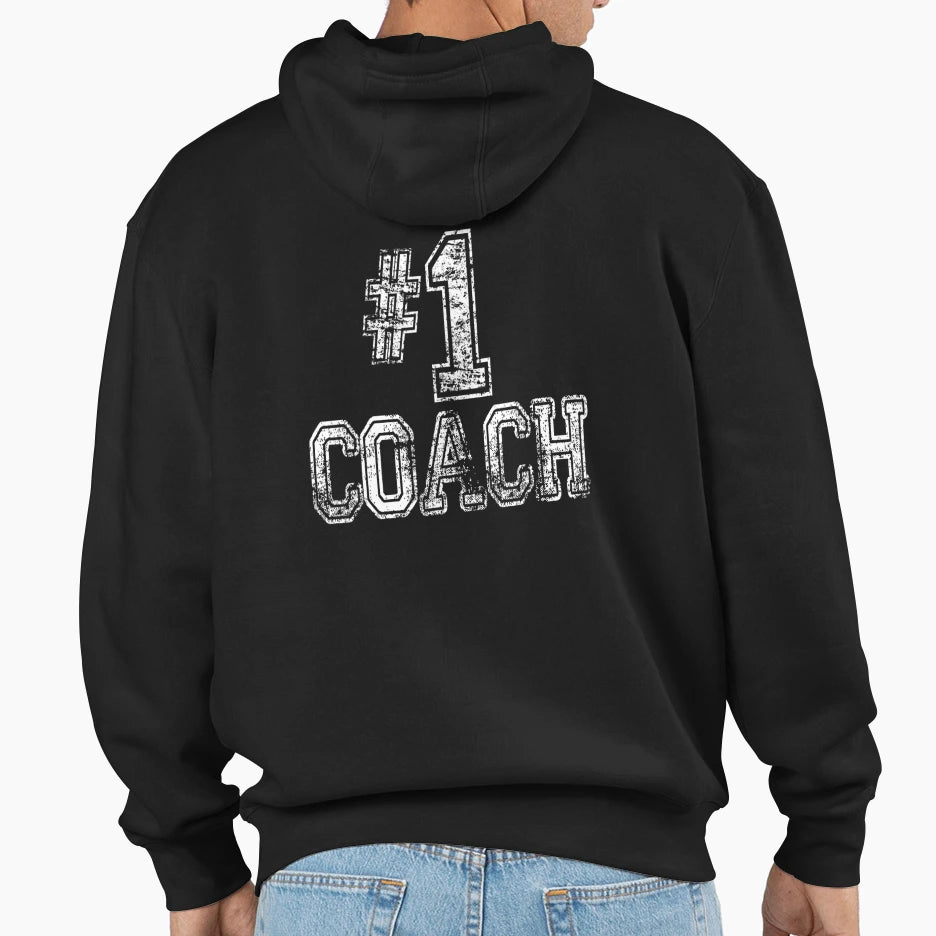 1 Coach Coaching Lovers Hoodie - Unique Graphic Men Women - T-Shirt, Sweatshirt, Hoodie