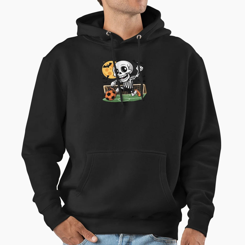 Soccer Skeleton Halloween Soccer Player T-Shirt - Trendy Graphic Unisex - T-Shirt, Sweatshirt, Hoodie