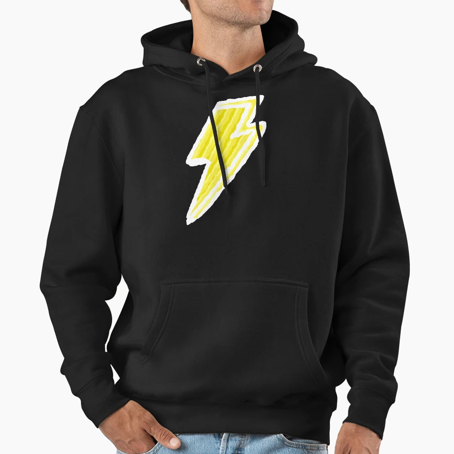 Lightning Bolt Hoodie - Casual Everyday Wear Unisex - T-Shirt, Sweatshirt, Hoodie