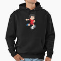Football Soccer Footballer Hoodie - Fun Novelty Design for Adults - T-Shirt, Sweatshirt, Hoodie