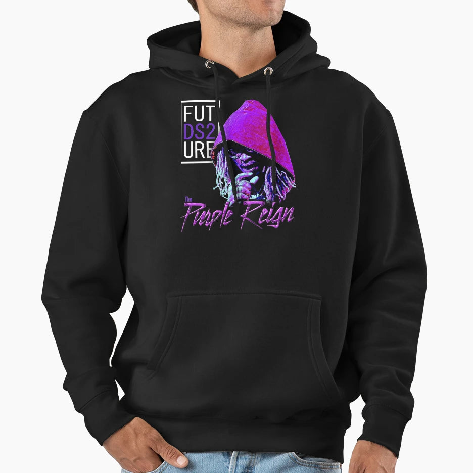 Future Purple Reign Tour Hoodie - Fun Novelty Design Men Women - T-Shirt, Sweatshirt, Hoodie