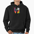 Soccer Love Tie Dye Hoodie - Streetwear Style Men Women - T-Shirt, Sweatshirt, Hoodie