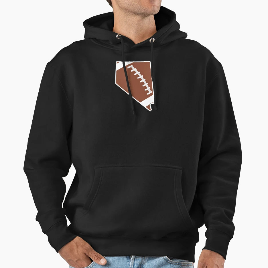Football Nevada Fun Football Lover Gift Hoodie - Unique Graphic Unisex - T-Shirt, Sweatshirt, Hoodie
