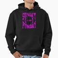 Sunday Funday Football Hoodie - Minimalist Print Men Women - T-Shirt, Sweatshirt, Hoodie