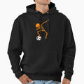 Dabbing Skeleton Soccer Soccer Soccer Hoodie - Fun Novelty Design Unisex - T-Shirt, Sweatshirt, Hoodie