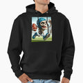 Bone Crushing Touchdown Skeleton Football Hoodie - Streetwear Style Unisex - T-Shirt, Sweatshirt, Hoodie