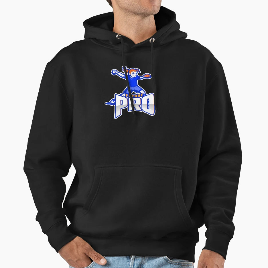 Future Pro Softball Player Hoodie - Trendy Graphic for Adults - T-Shirt, Sweatshirt, Hoodie
