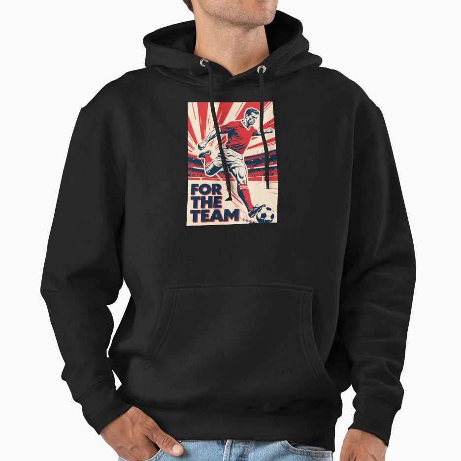 Team Football Hope 80S Hoodie - Custom Art Print Men Women - T-Shirt, Sweatshirt, Hoodie