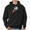 Soccer Fire Ball Illustration Team Hoodie - Fun Novelty Design Men Women - T-Shirt, Sweatshirt, Hoodie