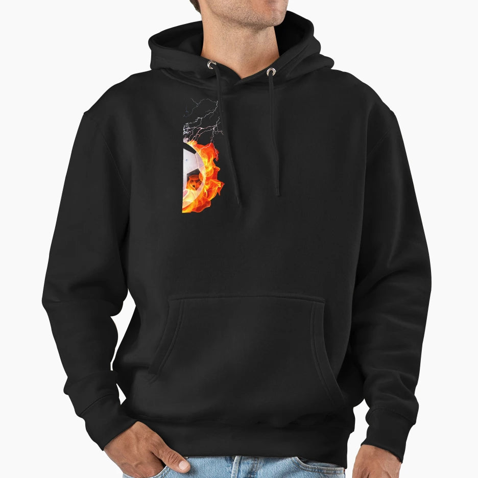 Fire Ball Hoodie - Graphic Print Unisex - T-Shirt, Sweatshirt, Hoodie