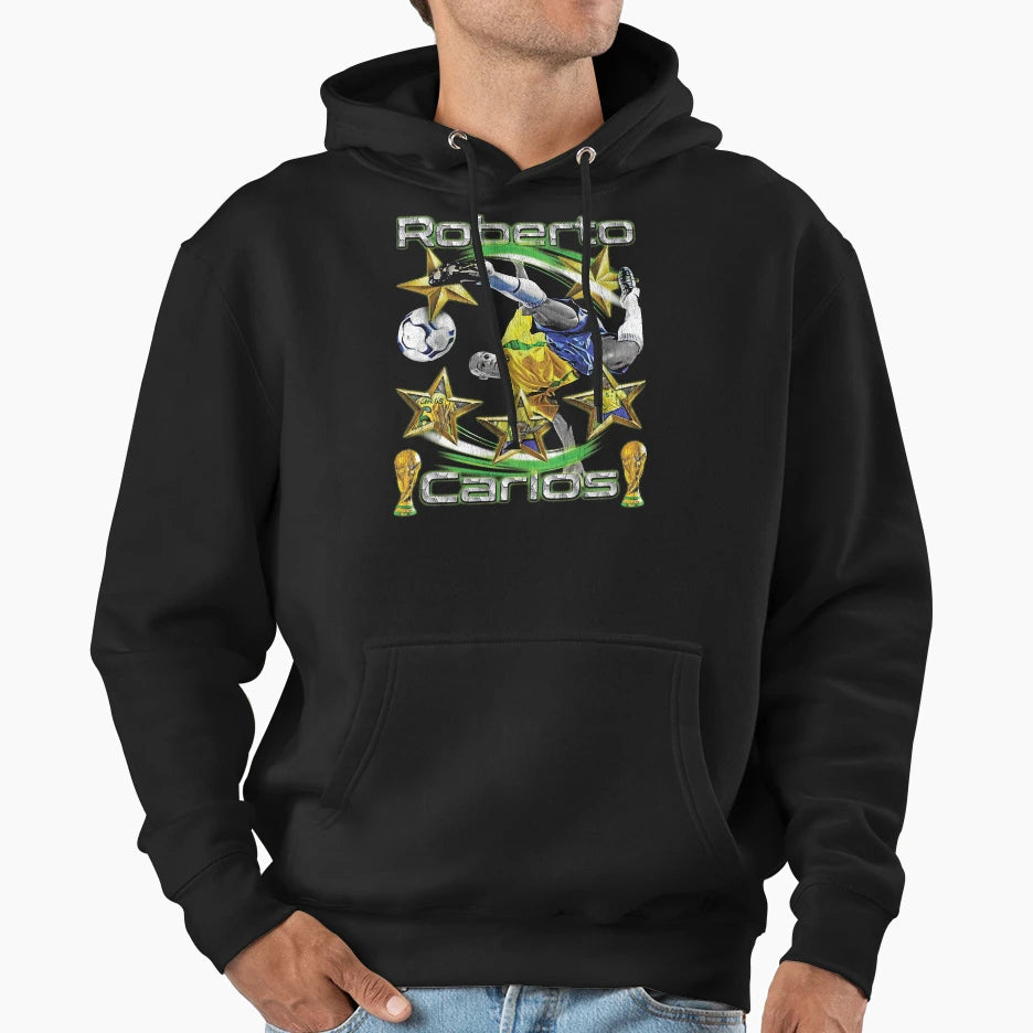 Rc3 Roberto Carlos Hoodie - Novelty Apparel for Adults - T-Shirt, Sweatshirt, Hoodie