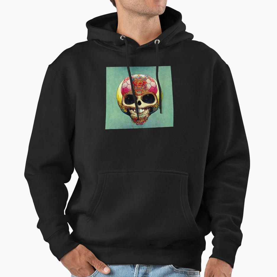 Crystal Skull 8 Jewelled Comic Book Hoodie - Custom Art Print Men Women - T-Shirt, Sweatshirt, Hoodie