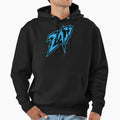 Zap Blue And Black Hoodie - Casual Everyday Wear for Adults - T-Shirt, Sweatshirt, Hoodie