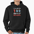 Football American Funny 100 Days School Hoodie - Trendy Graphic for Adults - T-Shirt, Sweatshirt, Hoodie