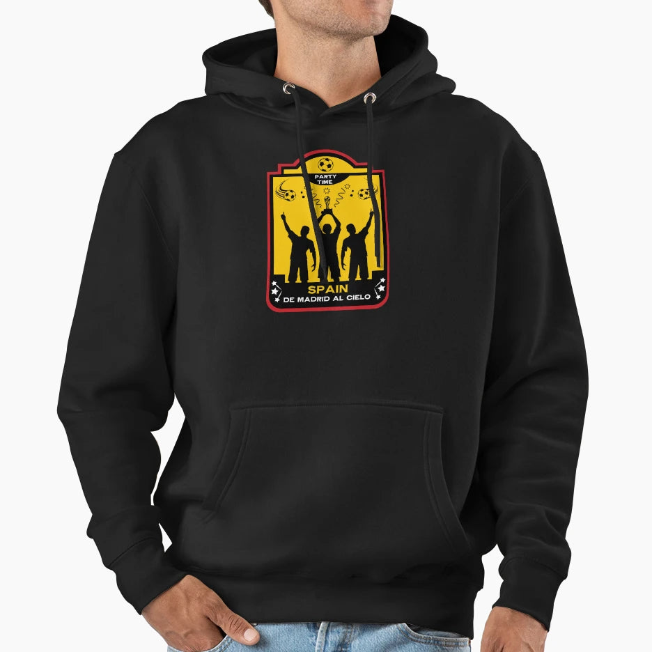 World Football Finals Spanish Fan Hoodie - Casual Everyday Wear Men Women - T-Shirt, Sweatshirt, Hoodie