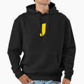 Letter J Hoodie - Aesthetic Graphic Unisex - T-Shirt, Sweatshirt, Hoodie