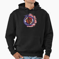 American Football American Flag Stars Hoodie - Custom Art Print Men Women - T-Shirt, Sweatshirt, Hoodie