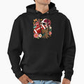 Football Coquette Flower Game Day Hoodie - Unique Graphic Unisex - T-Shirt, Sweatshirt, Hoodie