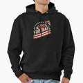 American Flag Football Patriotic Hoodie - Fun Novelty Design for Adults - T-Shirt, Sweatshirt, Hoodie