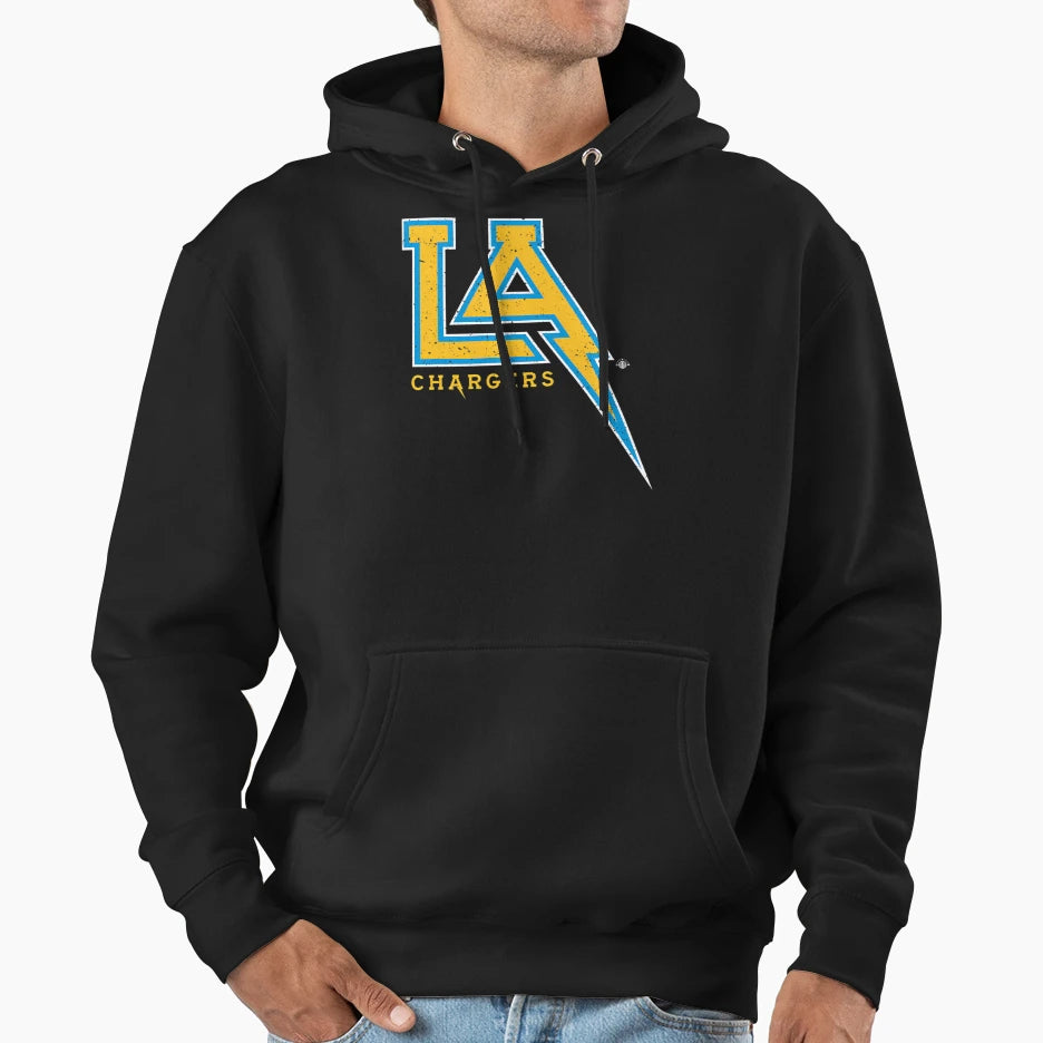 Los Angeles Chargers Damgoodgame Hoodie - Fun Novelty Design for Adults - T-Shirt, Sweatshirt, Hoodie