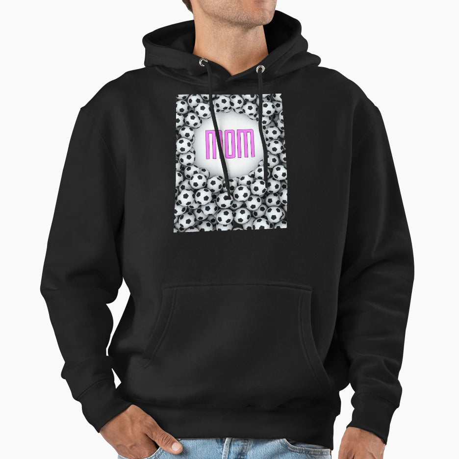 Soccer Mom Hoodie - Trendy Graphic Unisex - T-Shirt, Sweatshirt, Hoodie