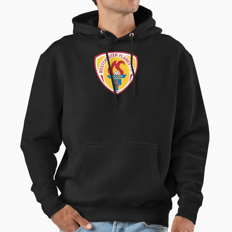 Westch Flames Logo1 Hoodie - Trendy Graphic Unisex - T-Shirt, Sweatshirt, Hoodie