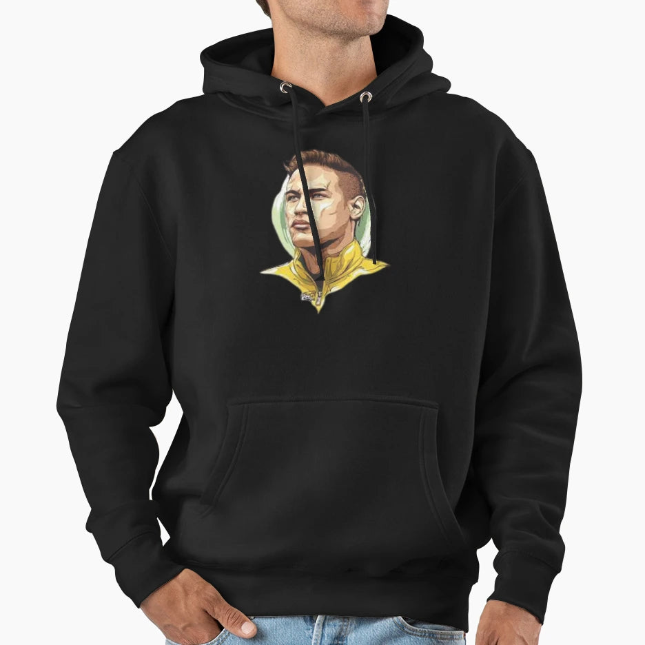 Brazilian Pride Hoodie - Minimalist Print for Adults - T-Shirt, Sweatshirt, Hoodie