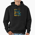 Eat Sleep Play Repeat 1 Hoodie - Streetwear Style Men Women - T-Shirt, Sweatshirt, Hoodie