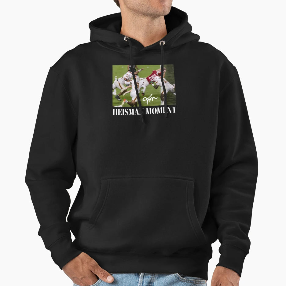 Funny Fernando Mendoza Heisman Moment Hoodie - Graphic Print for Adults - T-Shirt, Sweatshirt, Hoodie