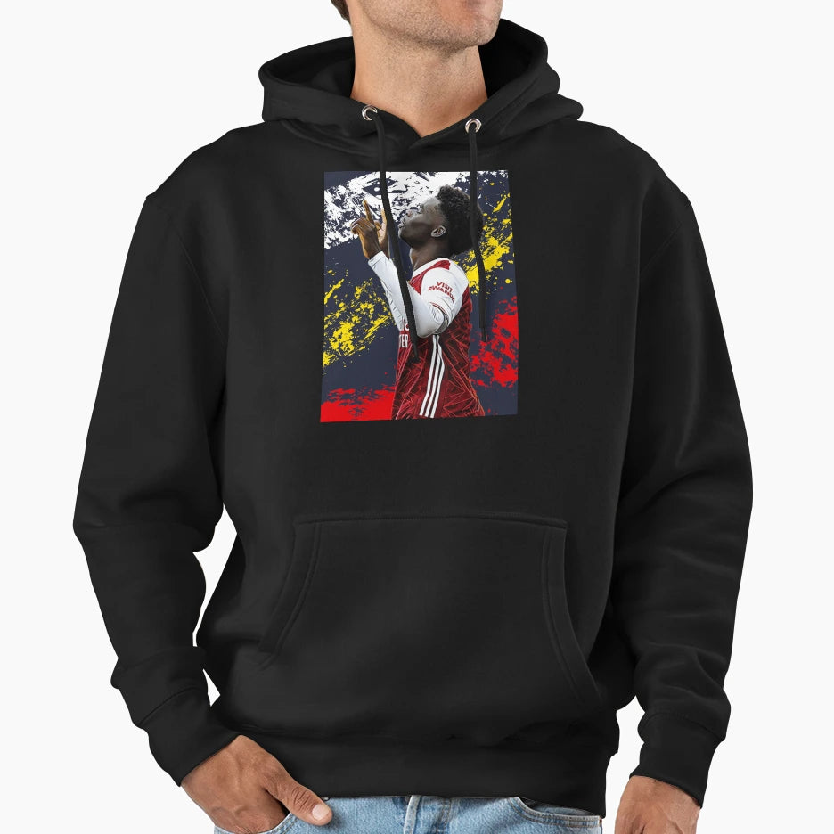 Bukayo Hoodie - Minimalist Print Unisex - T-Shirt, Sweatshirt, Hoodie