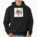 American Football And Rugby Player Hoodie - Trendy Graphic Men Women - T-Shirt, Sweatshirt, Hoodie