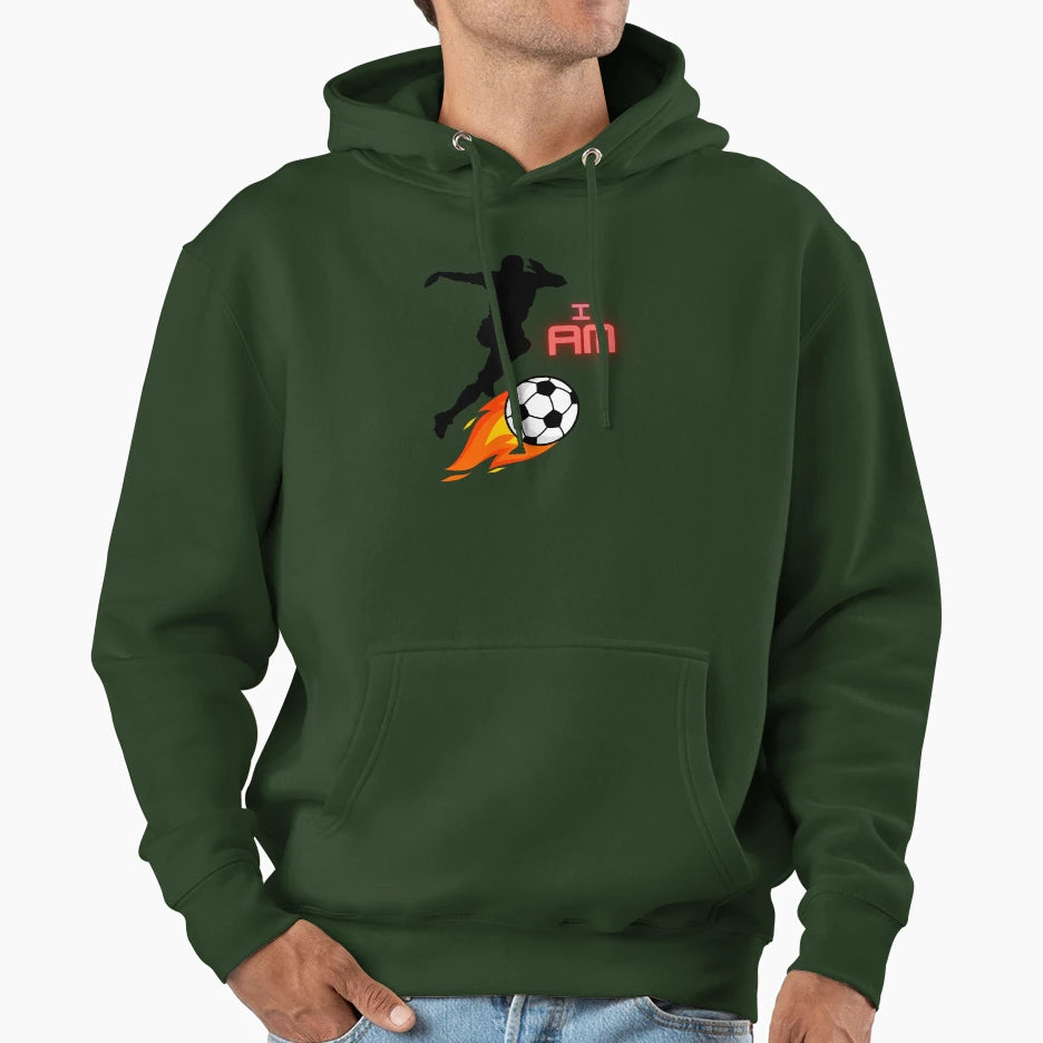 Passion Pitch Football Lovers Paradise Hoodie - Novelty Apparel Men Women - T-Shirt, Sweatshirt, Hoodie