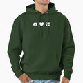 Peace Love And Football Peace Love And Hoodie - Custom Art Print Unisex - T-Shirt, Sweatshirt, Hoodie