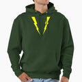 Double Bolts Hoodie - Graphic Print Men Women - T-Shirt, Sweatshirt, Hoodie