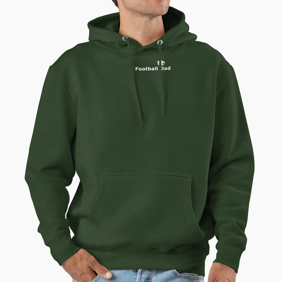 Football Dad Hoodie - Graphic Print Unisex - T-Shirt, Sweatshirt, Hoodie